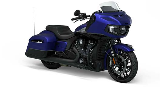 Challenger Dark Horse - Blue - Black Smoke