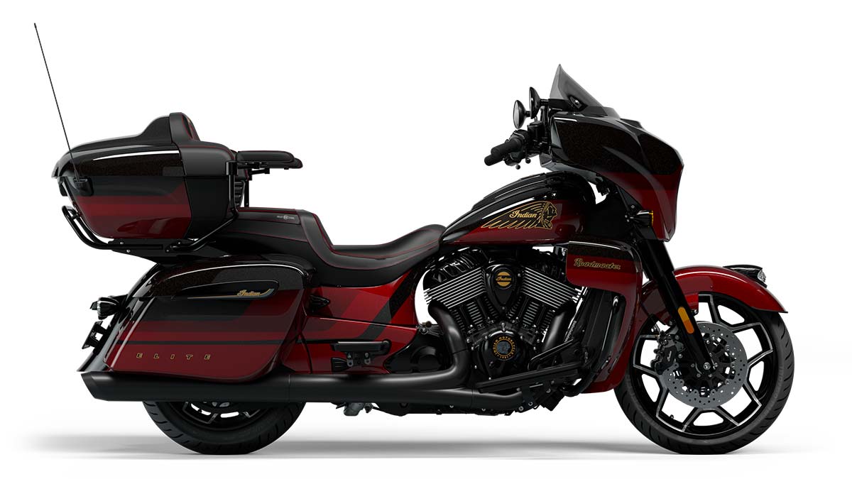  Indian Motorcycle Red Candy over Black Candy